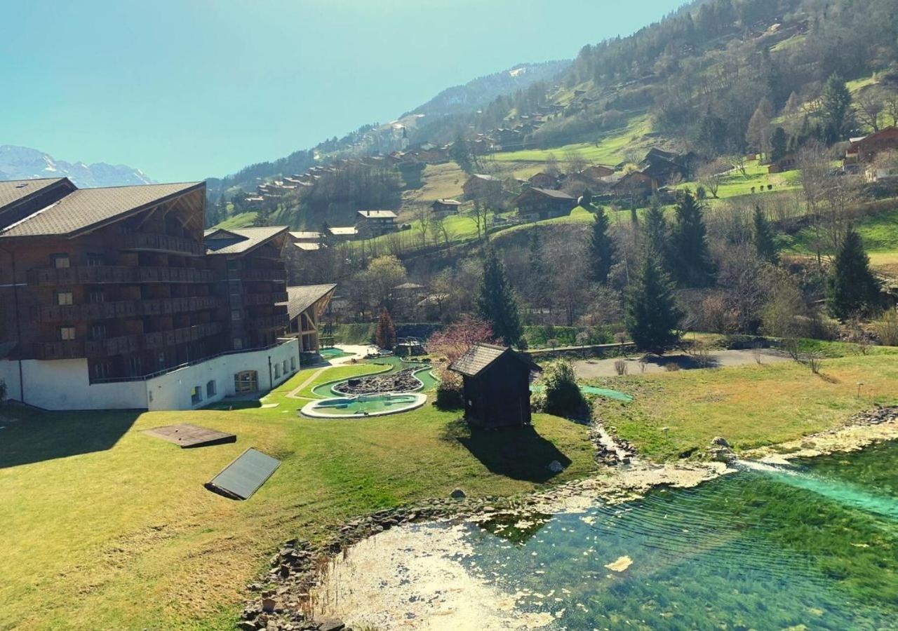 Aparthotel Mountain River Resort Val dʼIlliez Exterior foto